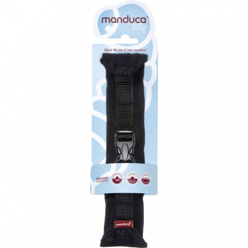 Polohovanie malých detí Manduca Size It - čierne