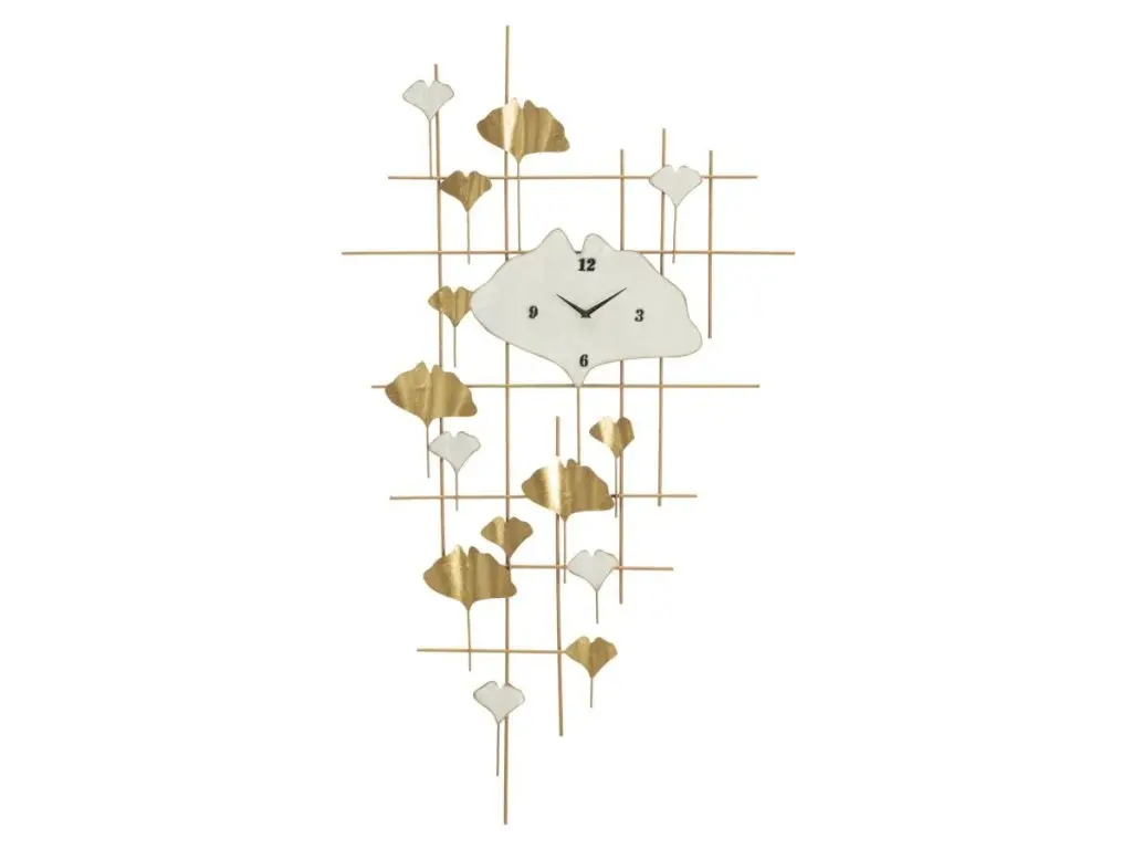 Kovové nástěnné hodiny Tow 75 cm zlaté