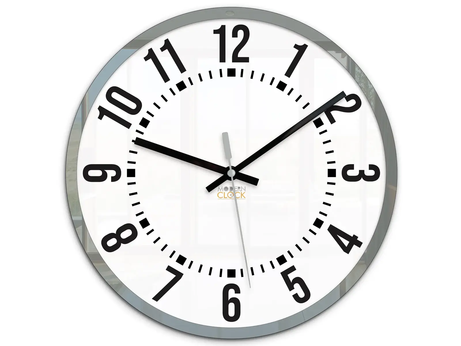 Nástěnné hodiny Oskar 30 cm bílé/šedé