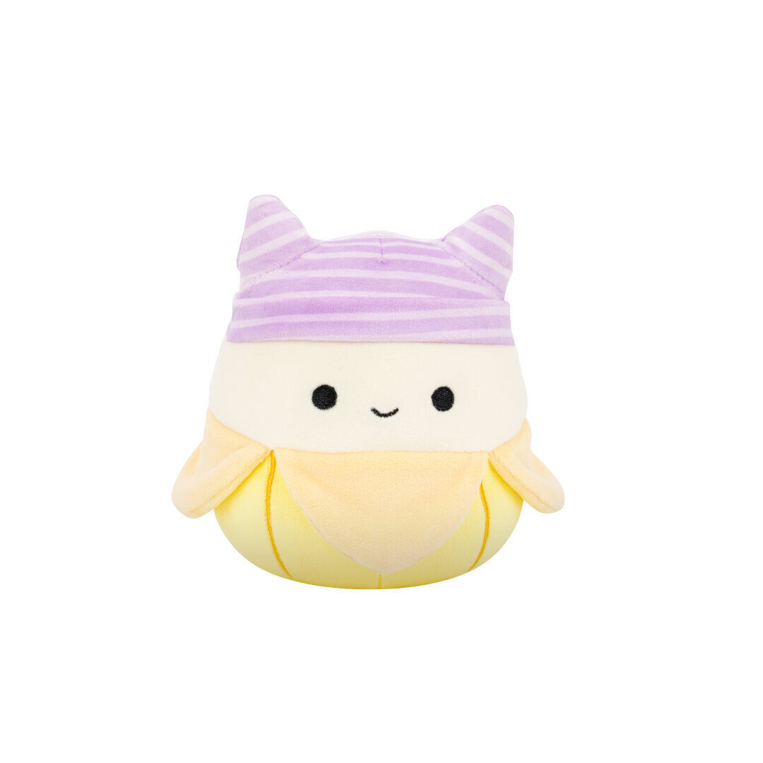 SQUISHMALLOWS Banán s čiapkou – Junie, 13 cm