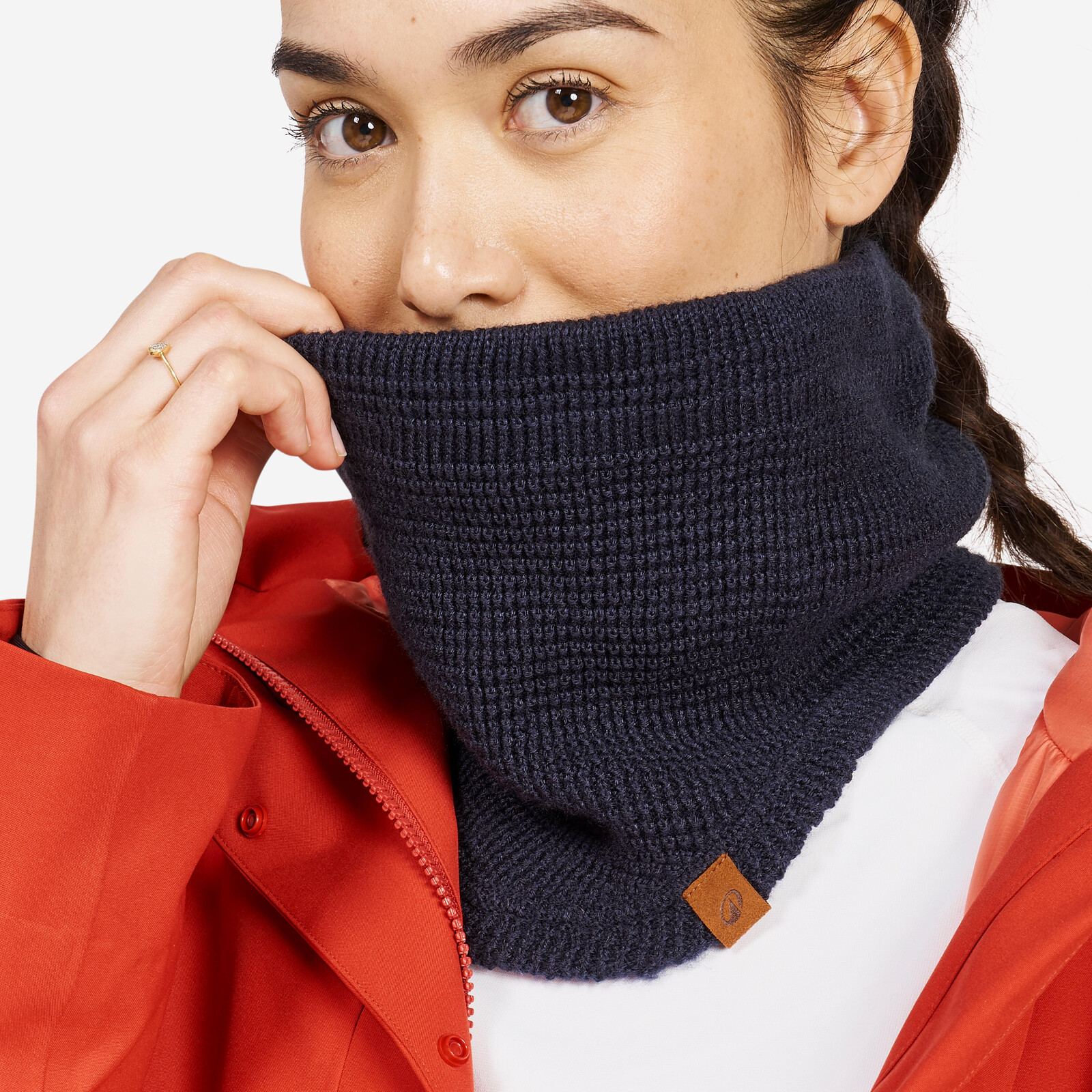 Nákrčník na jachting Sailing 500 tmavomodrý