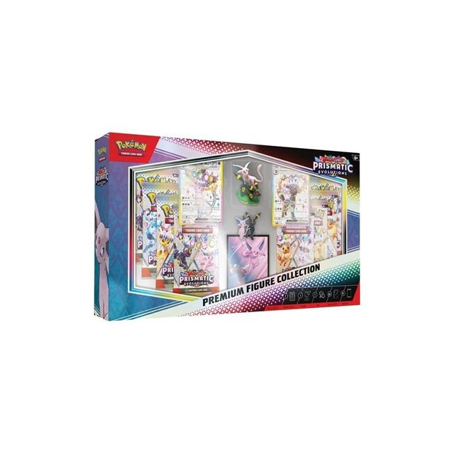 Kartová hra Pokémon TCG: Scarlet & Violet Prismatic Evolutions Premium Figure Collection (Pokémon) 196214112834