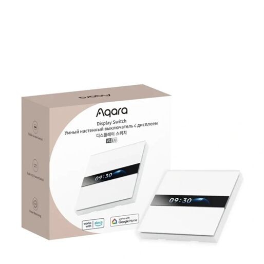 Aqara Smart Home Vypínač s displejom V1 WS-K02D