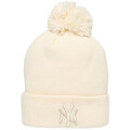 Čiapky New-Era  Wmns Metallic Bobble Beanie New York Yankees Hat