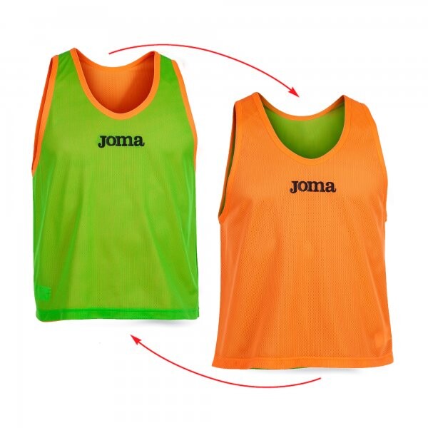 REVERSIBLE TRAINING BIB F.ORANGE-F.GREEN S03