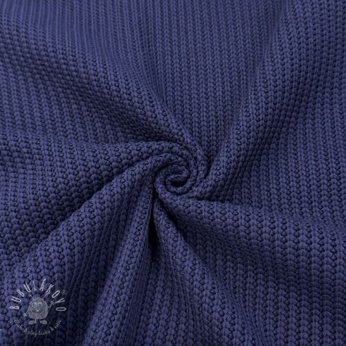 Svetrovina BIG KNIT navy