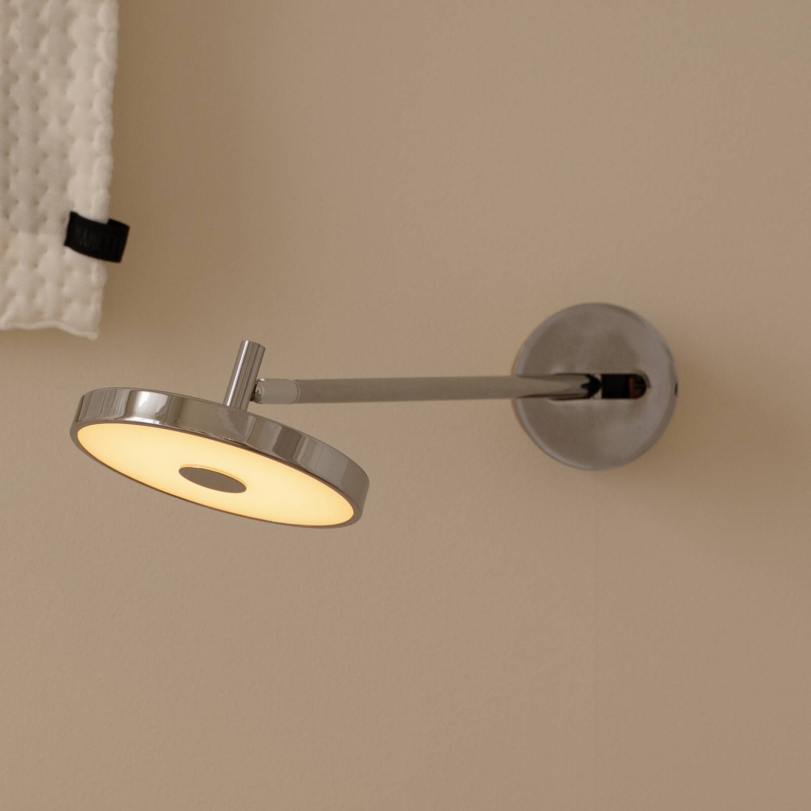 UMAGE LED nástenné svetlo Asteria LONG HW, leštená oceľ, 45 cm