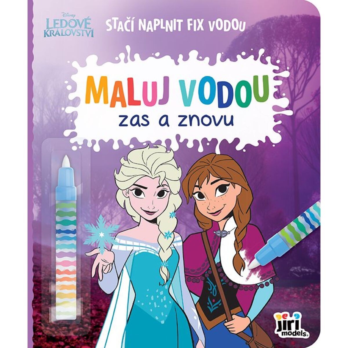 JIRI MODELS Maľuj vodou zas a znovu Ľadové kráľovstvo