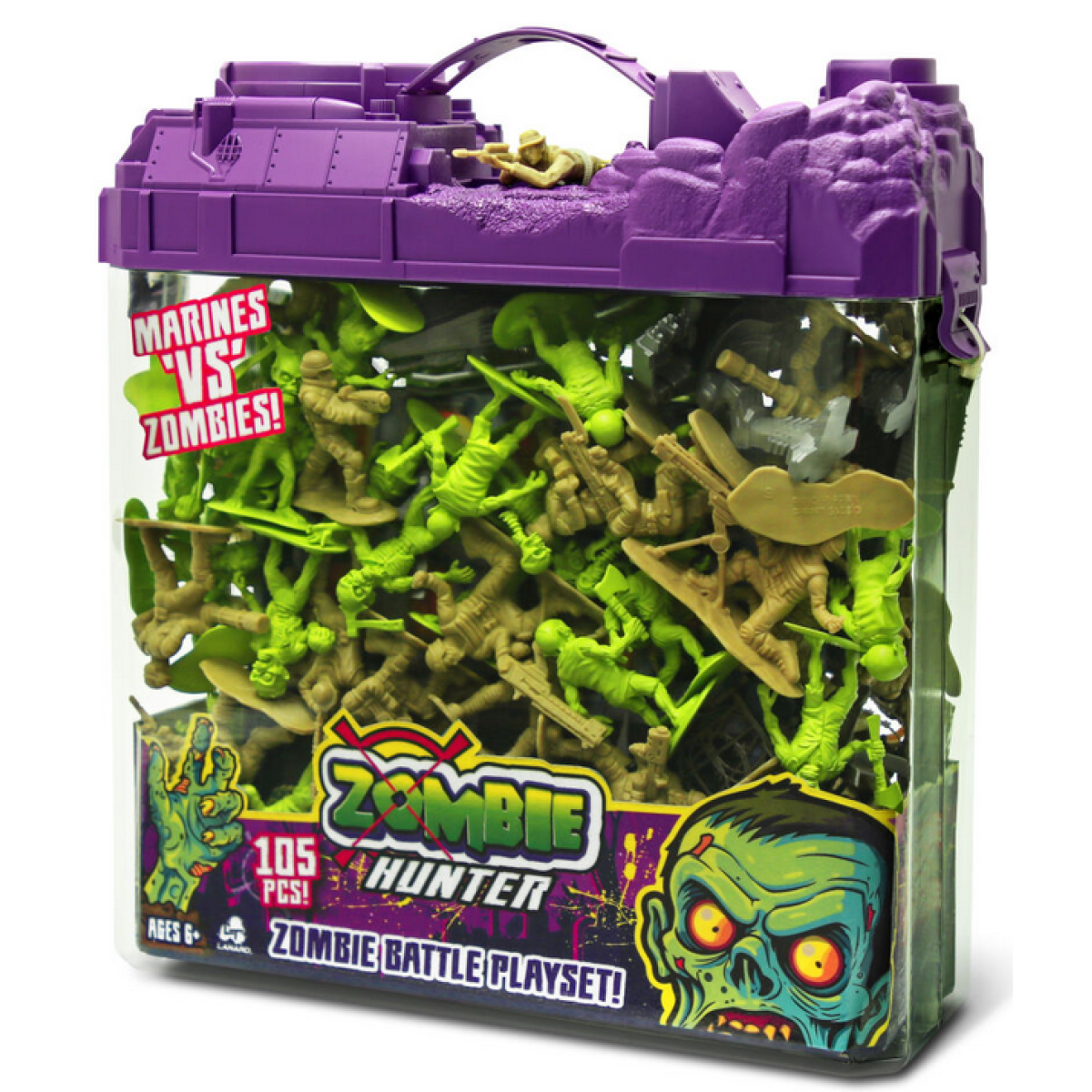 Zombie Hunter Vojaci vs zombie figúrky set 105 ks