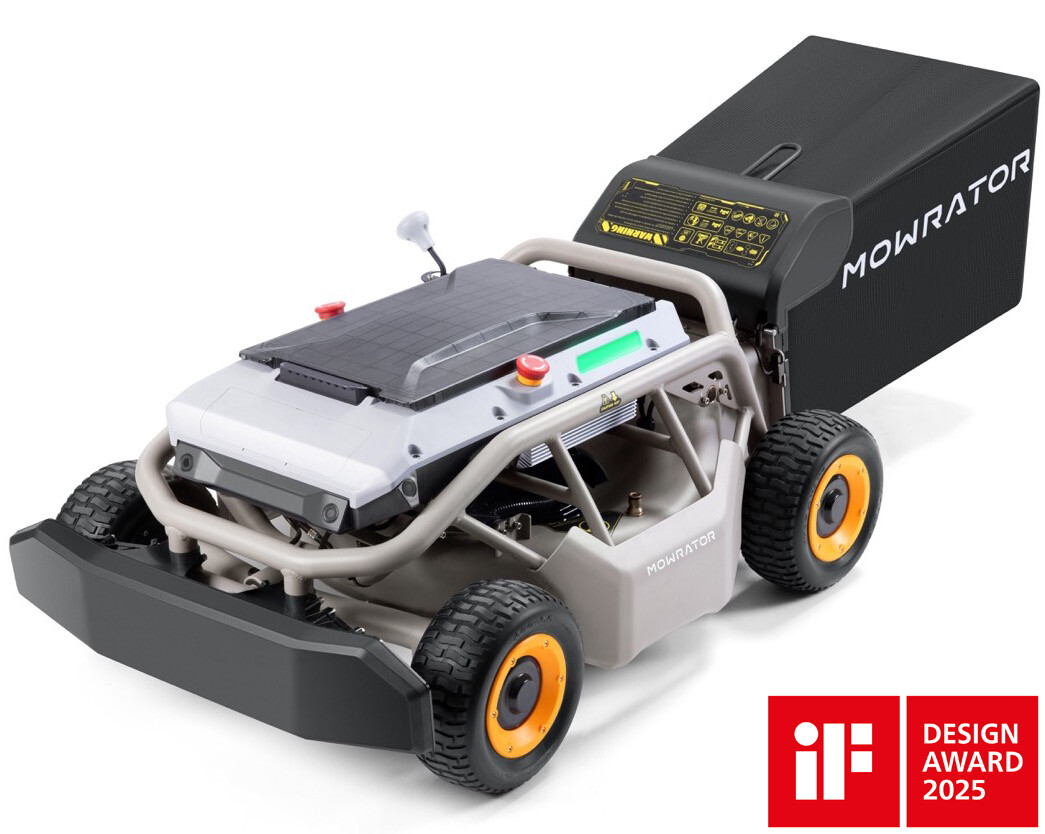 Diaľkovo ovládaná AKU kosačka Mowrator S1 4WD Pro