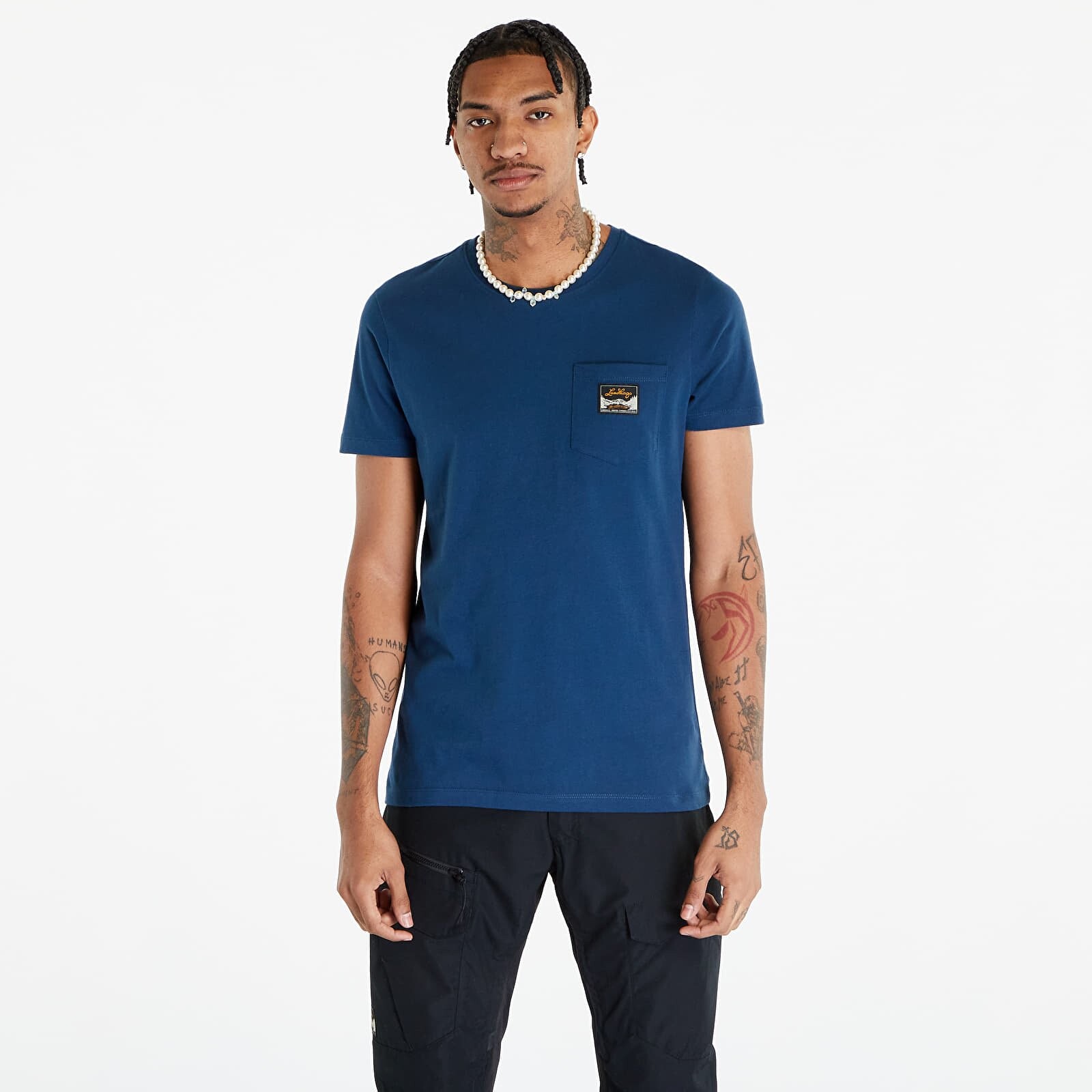 Tričko Lundhags Knak T-Shirt Light Navy L