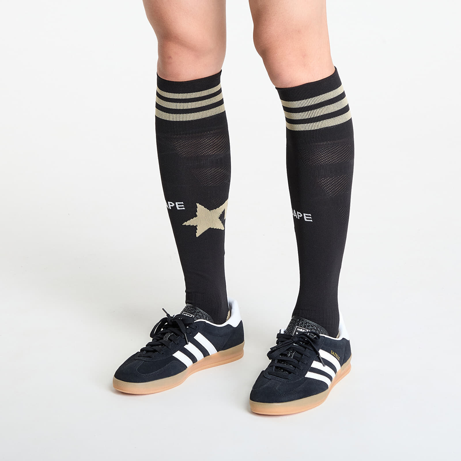 Ponožky adidas x BAPE FB Socks 1-Pack Black S