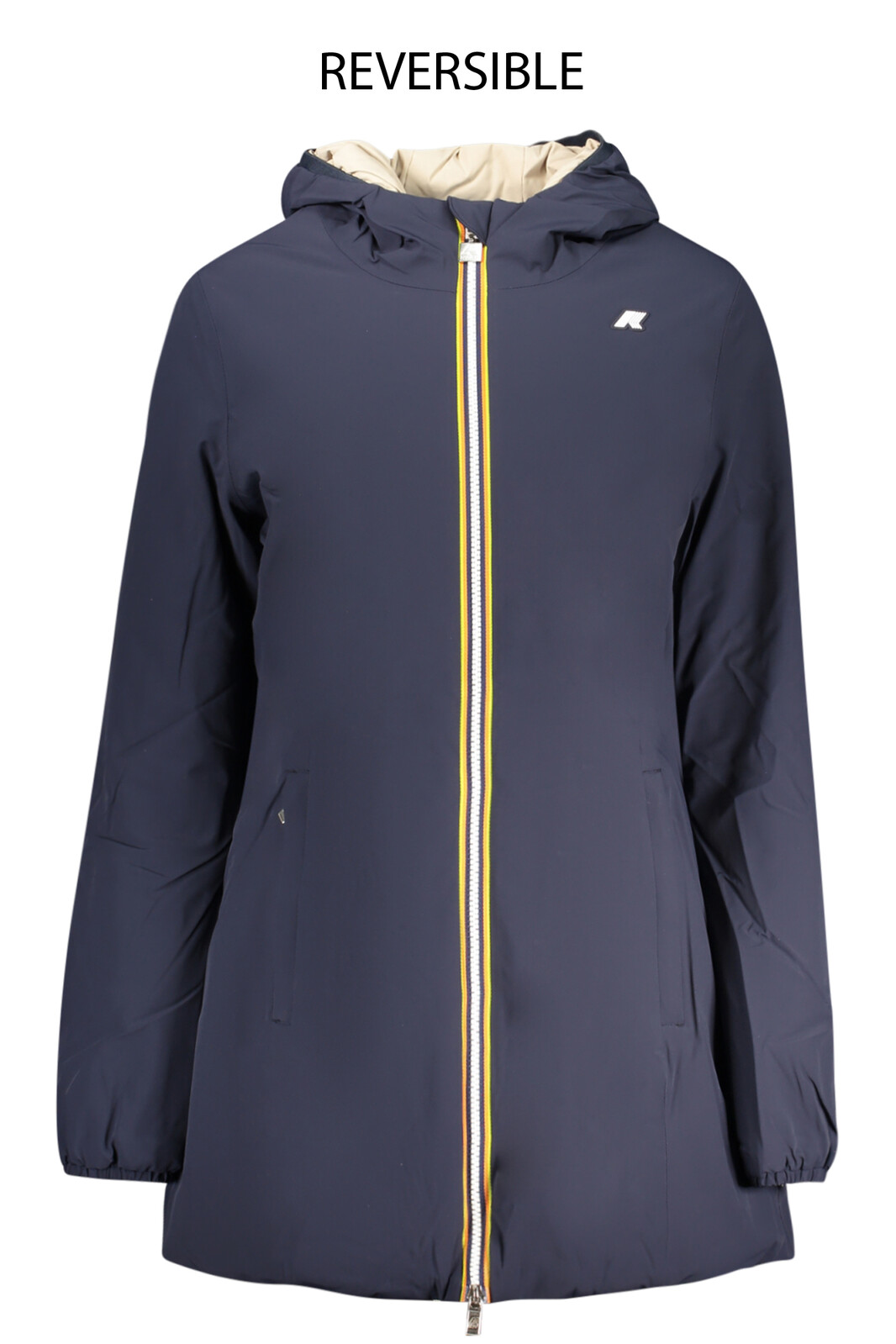 Obojstranná dámska bunda s kapucňou