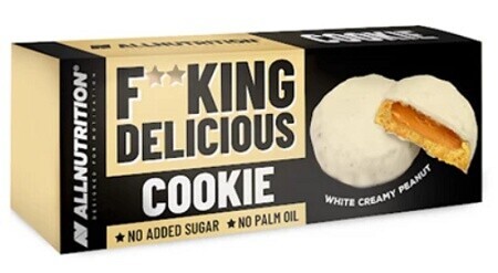 Allnutrition f**king delicious cookie 128 g - krém/arašid
