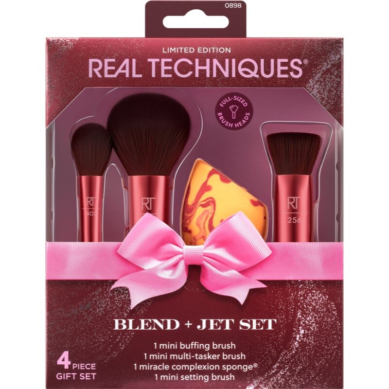 Real Techniques Blend + Jet Set darčeková sada na tvár