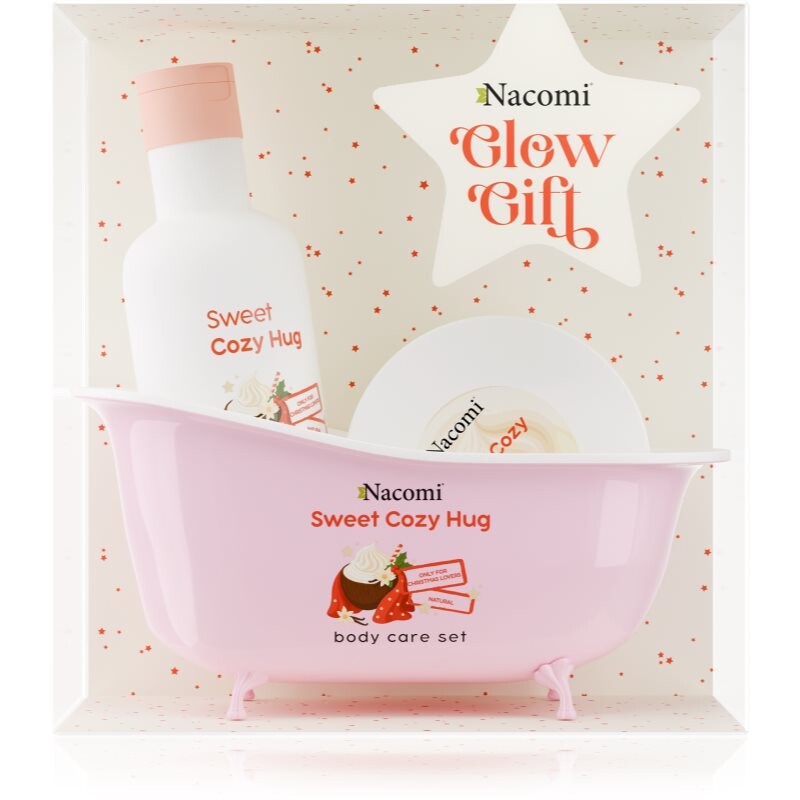 Nacomi Sweet cozy hug darčeková sada na telo
