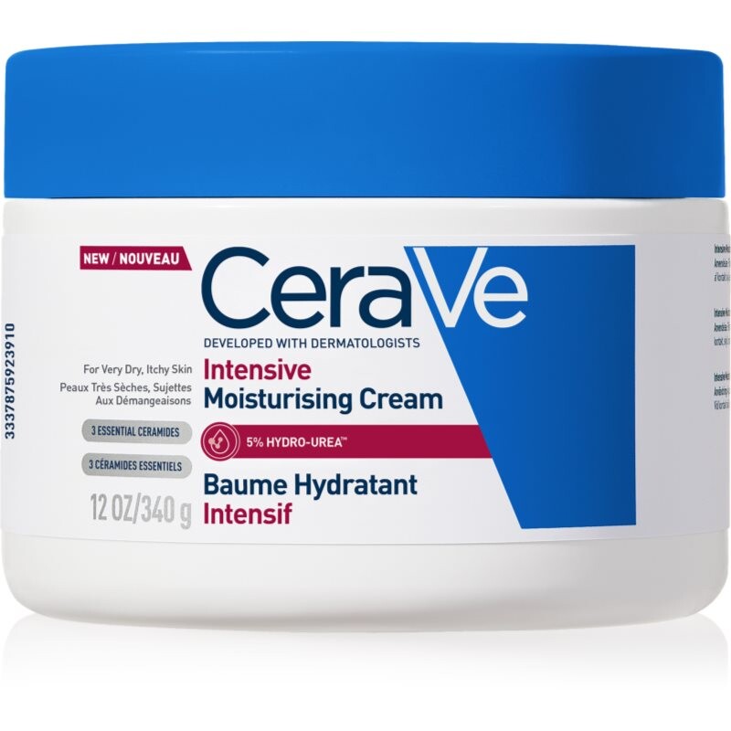 CeraVe Moisturizers Intensive Moisturizing Cream intenzívny hydratačný krém s ceramidmi 340 g