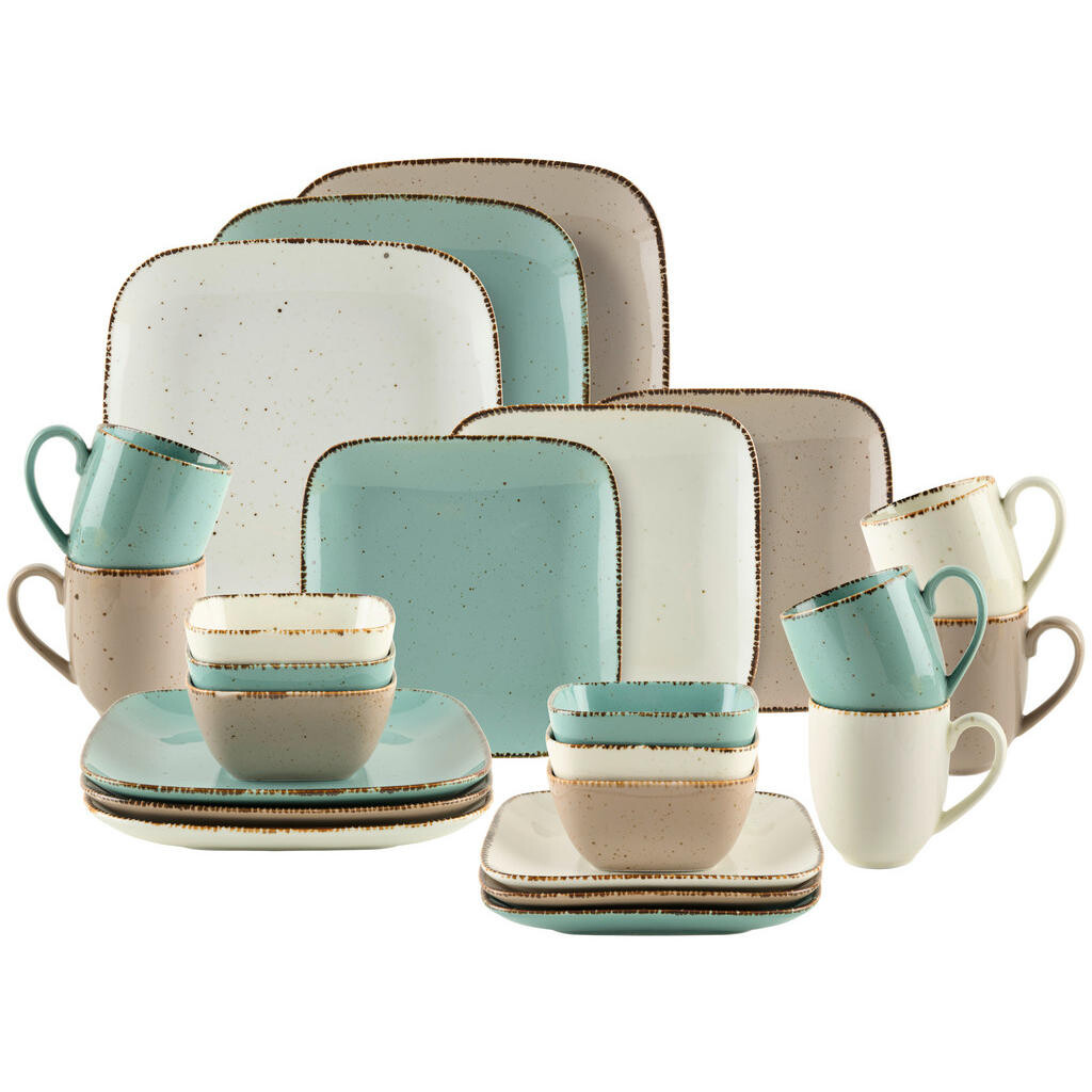 Landscape KOMBINOVANÝ SERVIS 24-dielne, porcelán keramika