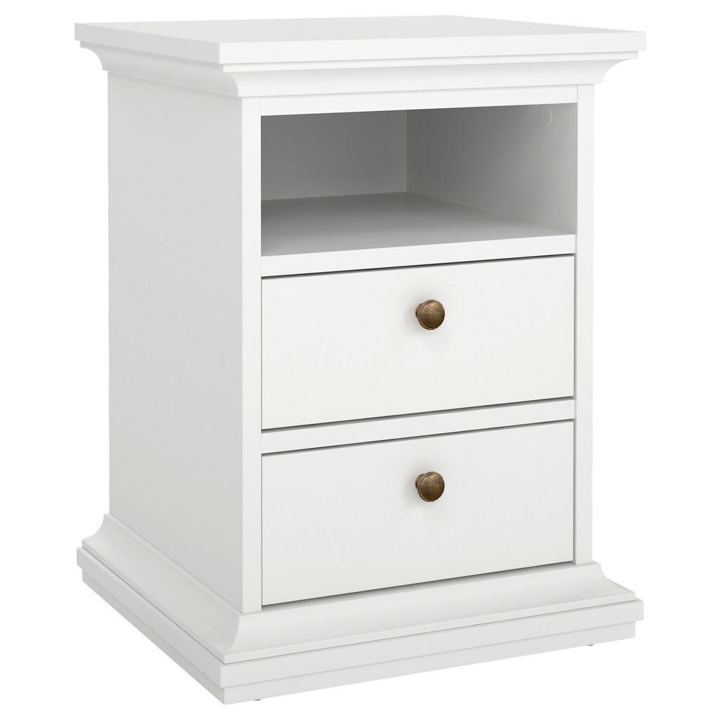 MID.YOU NOČNÝ STOLÍK, biela, 43,6/58,8/40 cm