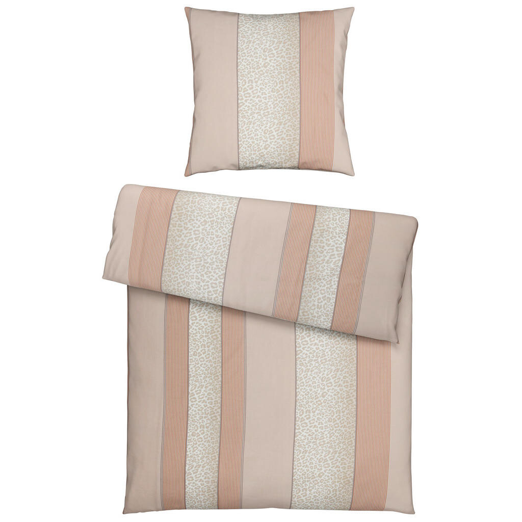 Dieter Knoll POSTEĽNÁ BIELIZEŇ, satén, béžová, 135/200 cm