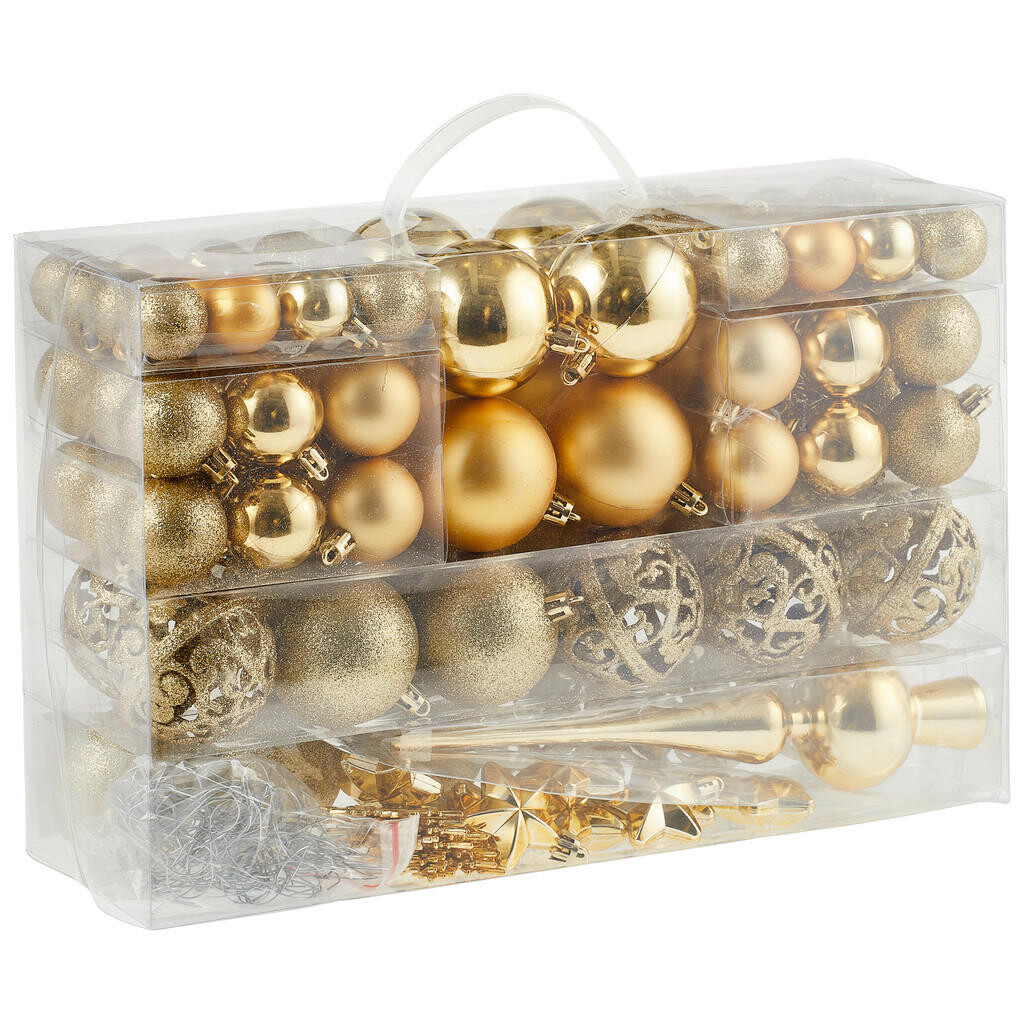 X-Mas SADA VIANOČNÝCH GULÍ 111-dielne