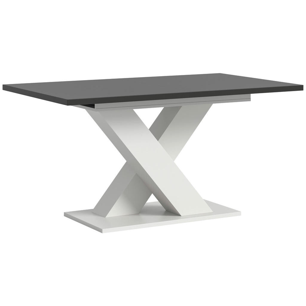 MID.YOU ROZŤAHOVACÍ STÔL, sivá, biela, tmavosivá, 150-190/90/76 cm