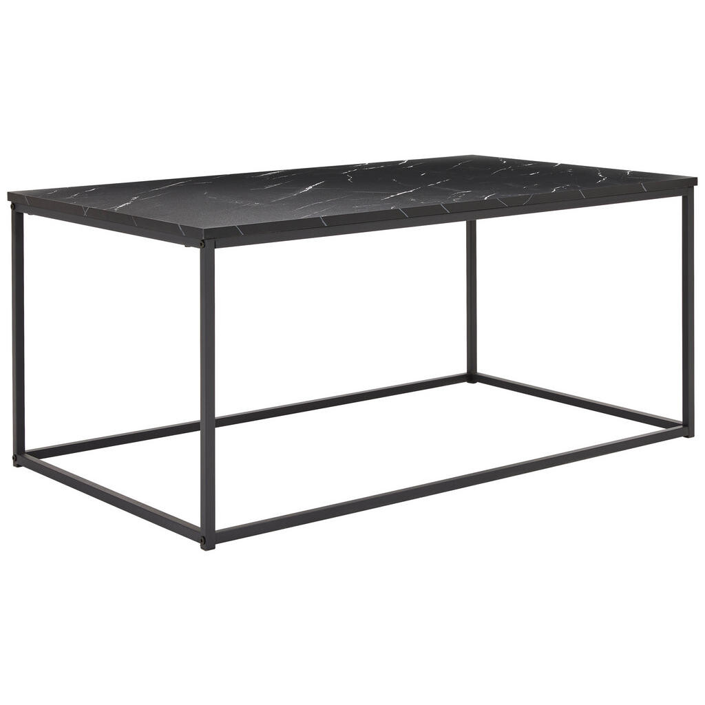 MID.YOU KONFERENČNÝ STOLÍK, čierna, kov, kompozitné drevo, 100/45/60 cm