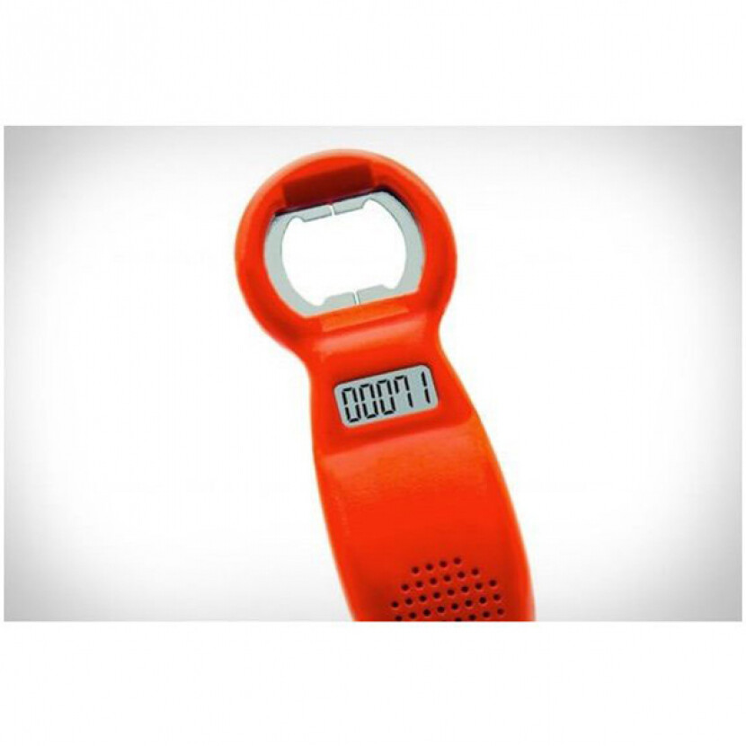 Otvárač s počítadlom - červený