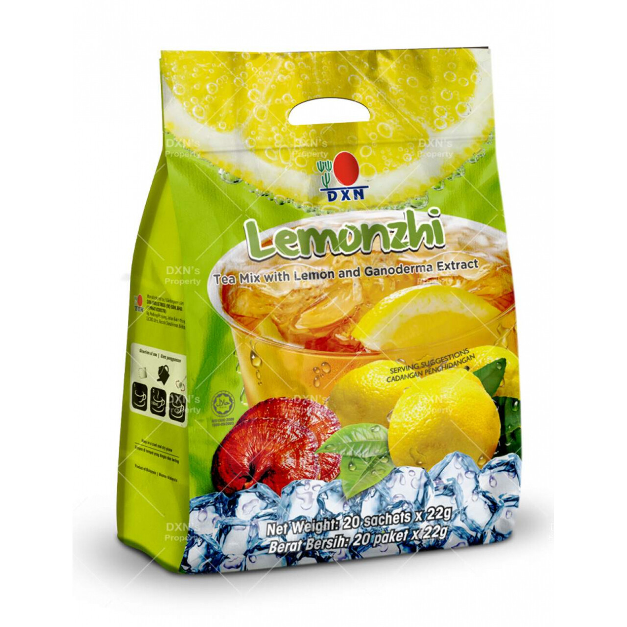 Citrónový čajový nápoj DXN Lemonzhi 22 ml 20 sáčkov