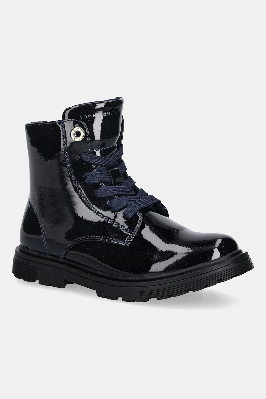 Detské topánky Tommy Hilfiger tmavomodrá farba, T1A5-34005