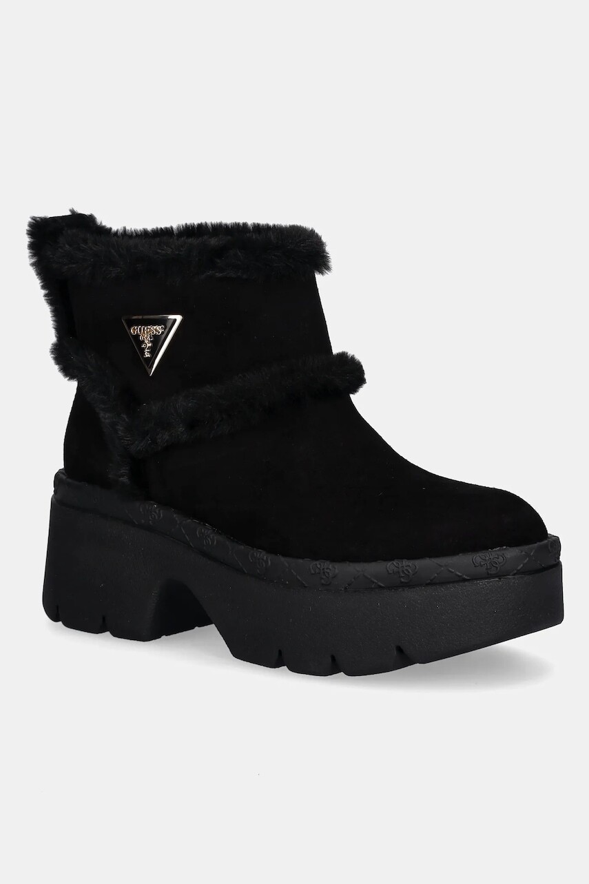 Snehule Guess BRIDGETE čierna farba, FLFBRD ESU10