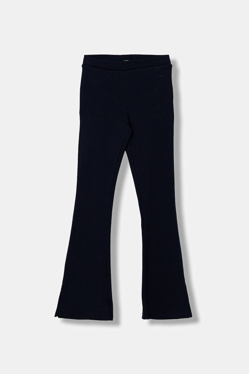 Detské legíny United Colors of Benetton tmavomodrá farba, jednofarebná, 32RICF06H