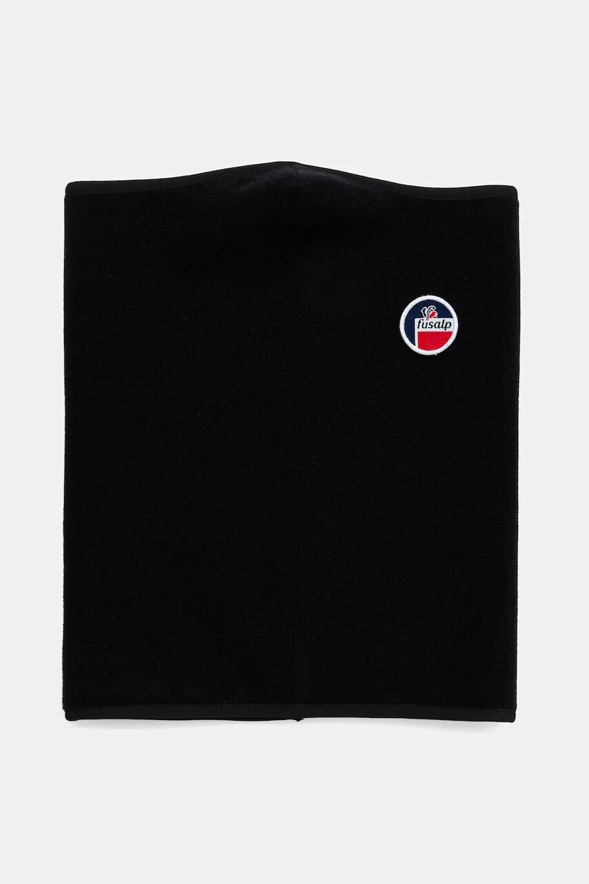 Šál komín Fusalp Tour De Cou čierna farba, jednofarebná, A3736