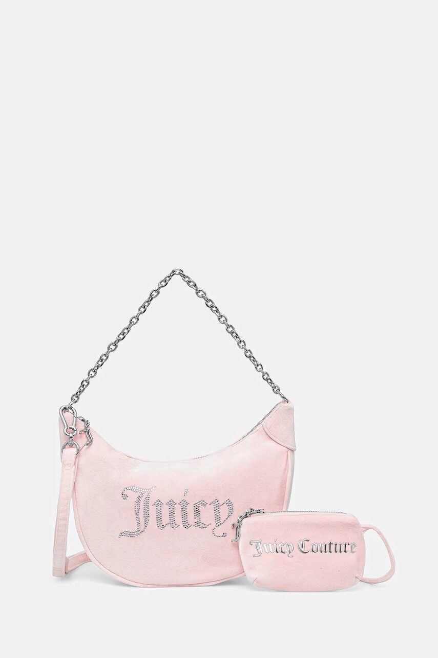 Kabelka Juicy Couture Kimberly ružová farba, BIJQL8933WPO