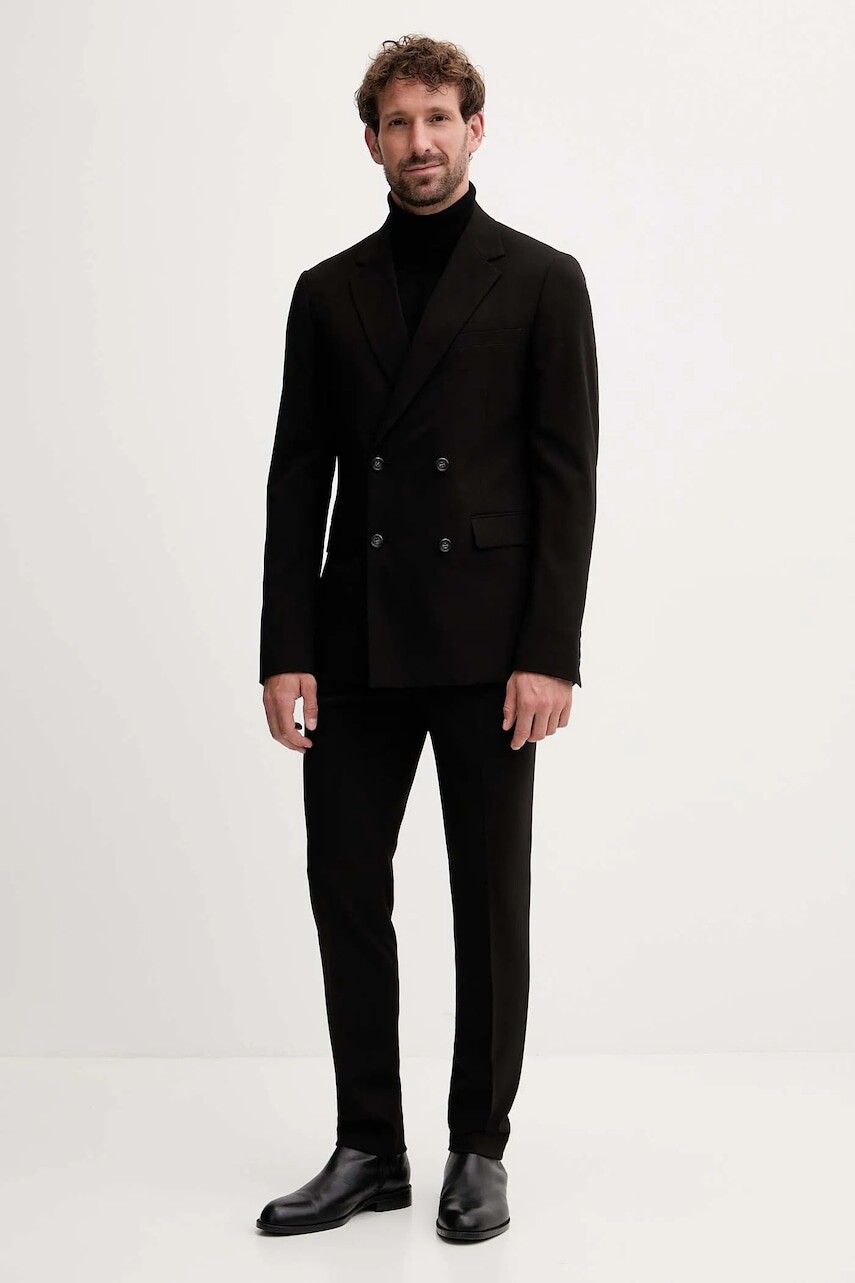 Oblek Lindbergh čierna farba, jednofarebná, 30.61040DB