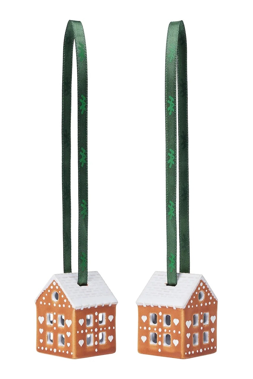 Závesná dekorácia Kähler Gingerbread Christmas 5 cm viac farieb