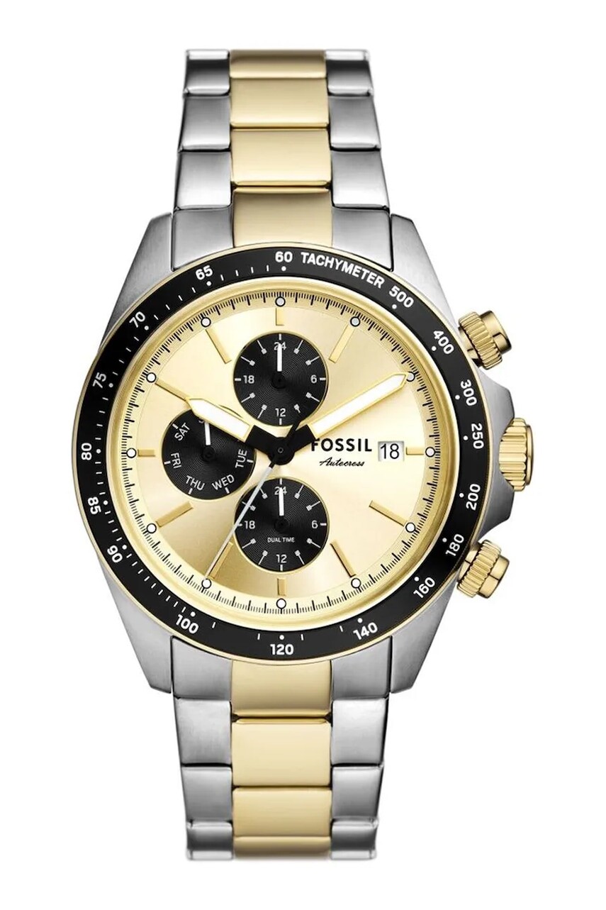 Hodinky Fossil pánske, zlatá farba, FS6126