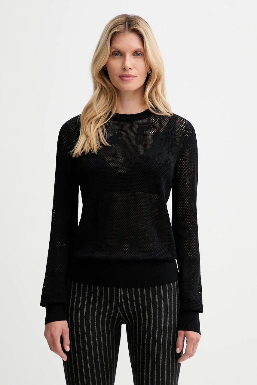 Sveter G-Star 0 čierna farba, ľahký, D27724.B754