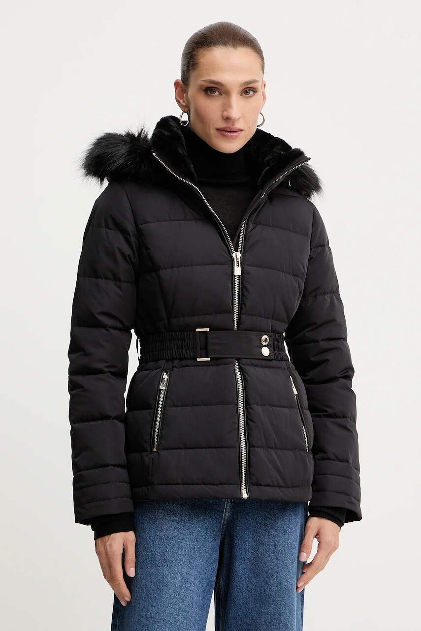 Páperová bunda Morgan čierna farba, zimná, GAMONI