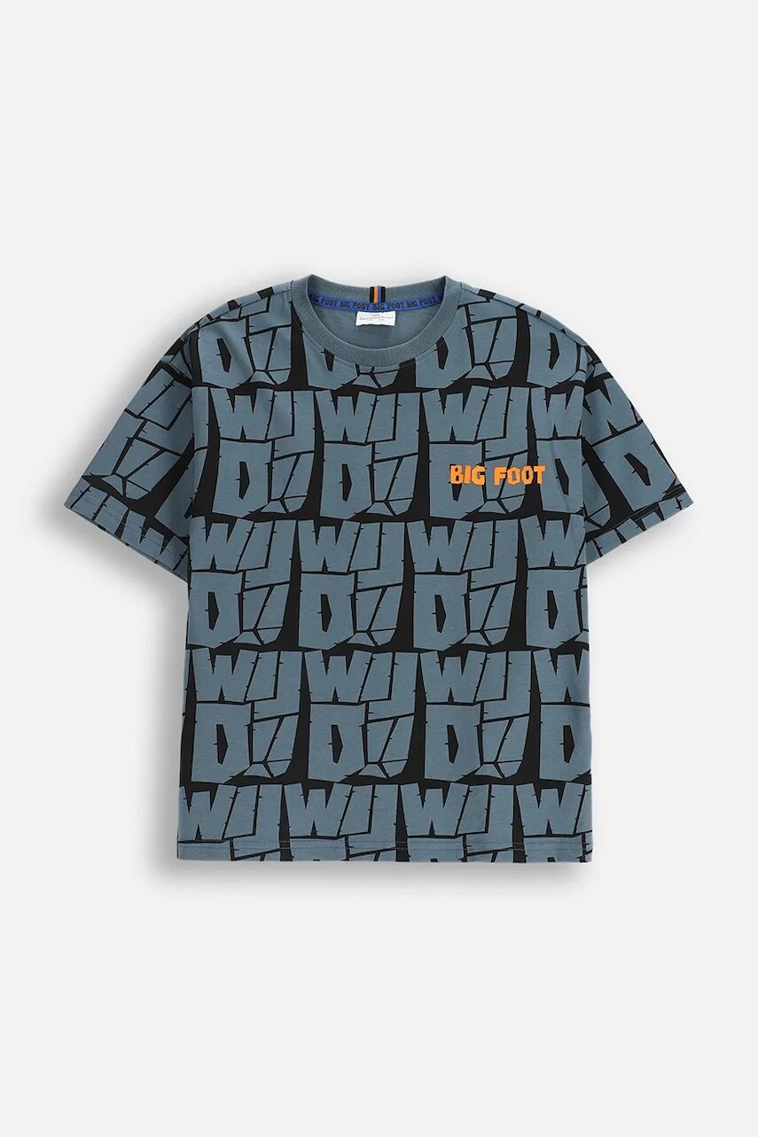 Detské bavlnené tričko Coccodrillo viac farieb, s potlačou, YETI BOY JUNIOR