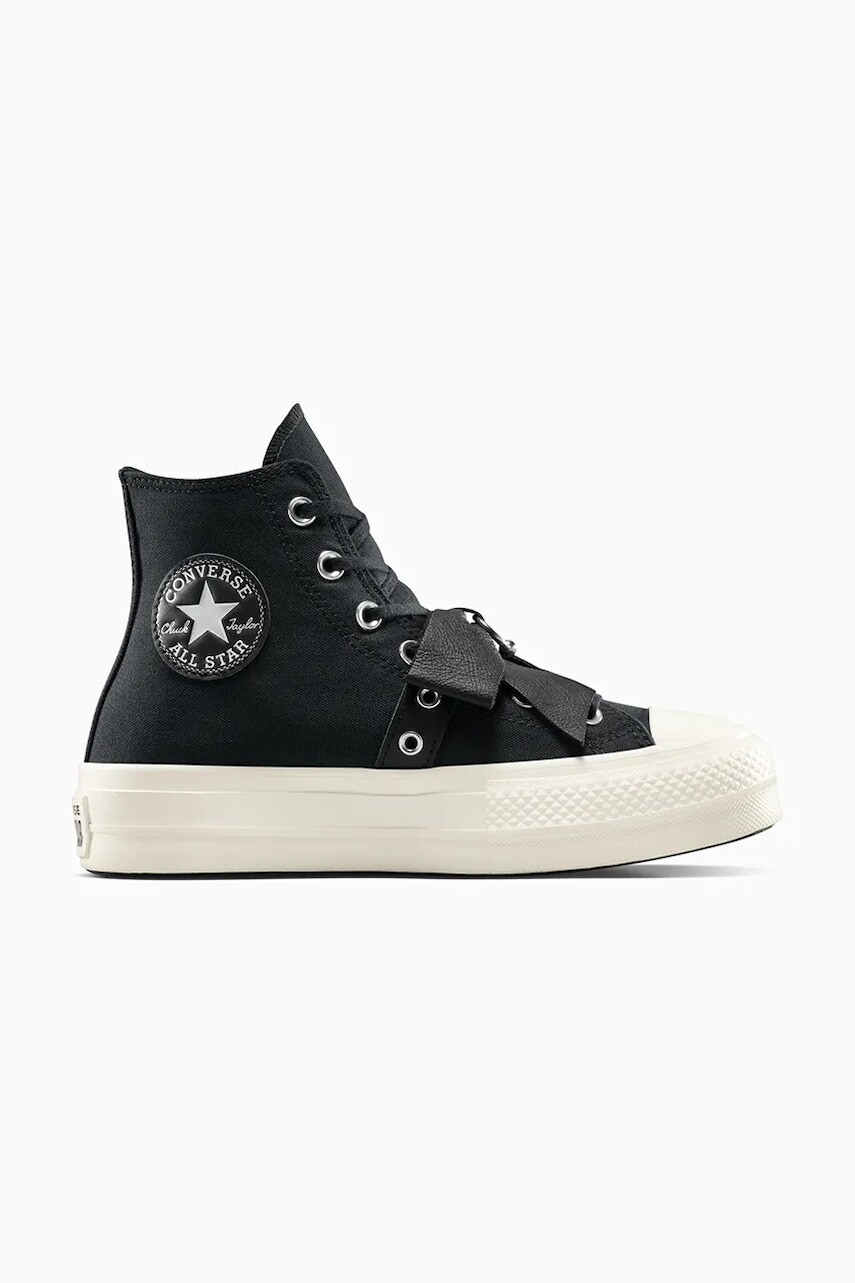 Tenisky Converse Chuck Taylor All Star Lift čierna farba, A15166C