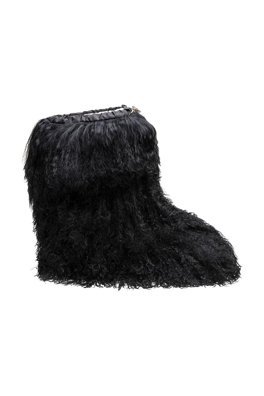 Vlnené snehule Bogner LES ARCS 10 A čierna farba, 32547424