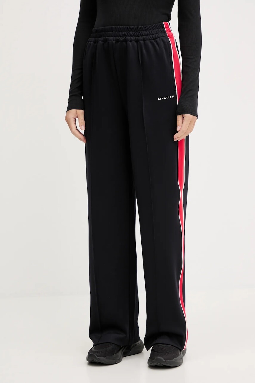 Tepláky P.E Nation Man Down tmavomodrá farba, vzorované, 243P093