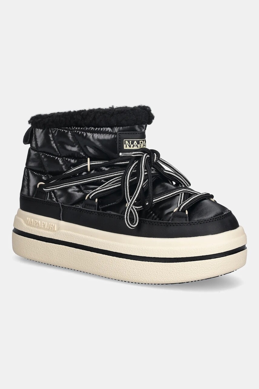 Snehule Napapijri F5GLACIER02/NYP čierna farba, NP0A892U 041