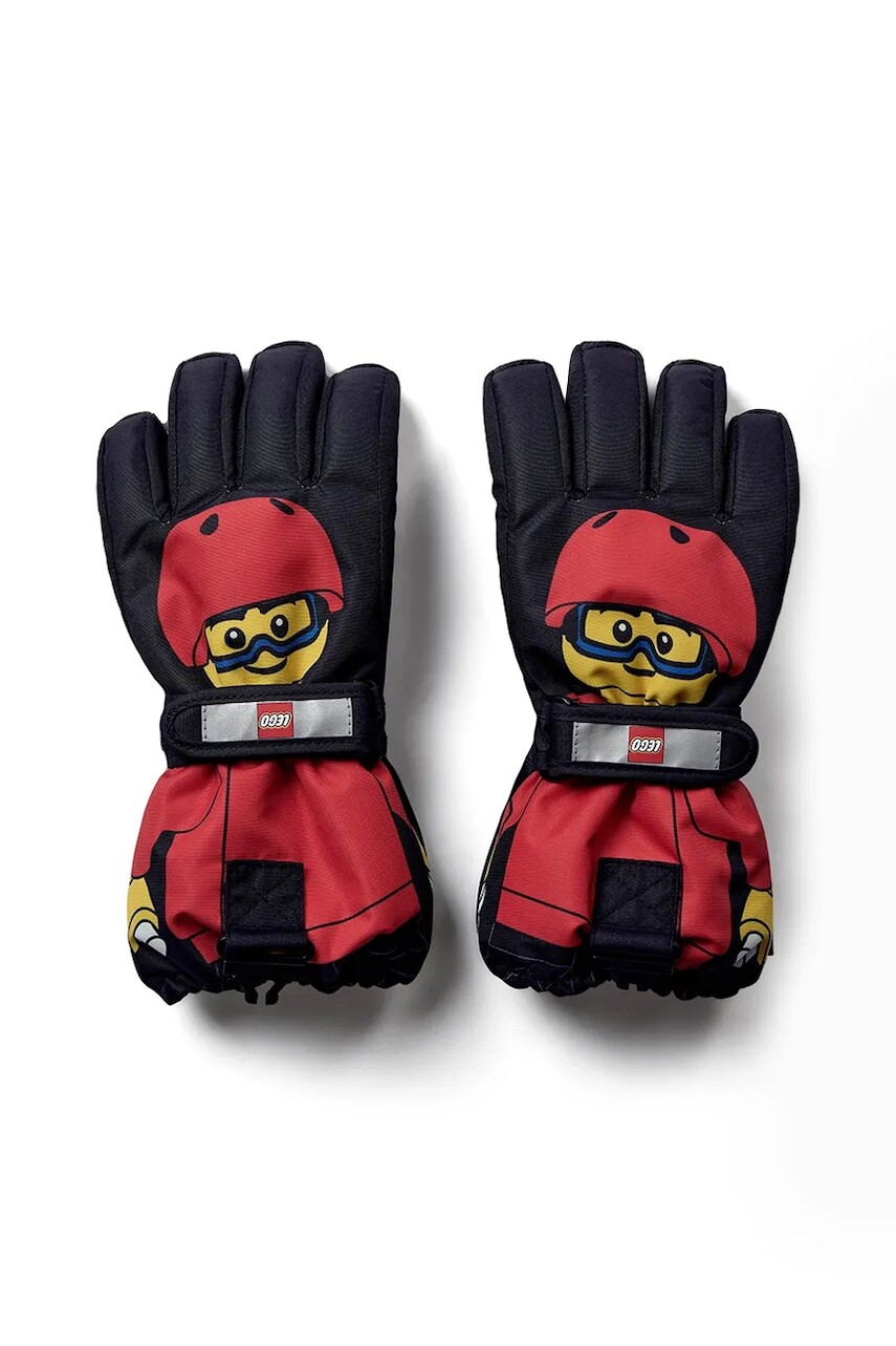 Detské lyžiarske rukavice Lego LWAGAN 811 11010970