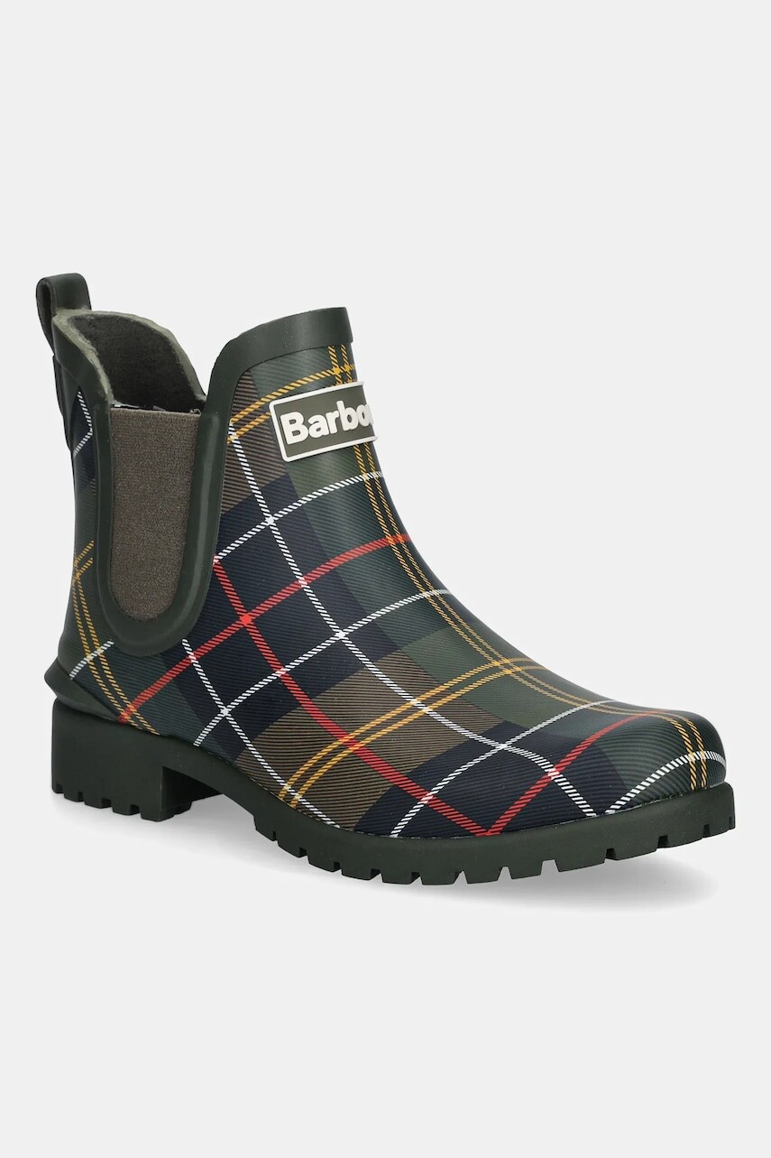 Gumáky Barbour Wilton zelená farba, LRF0066TN11