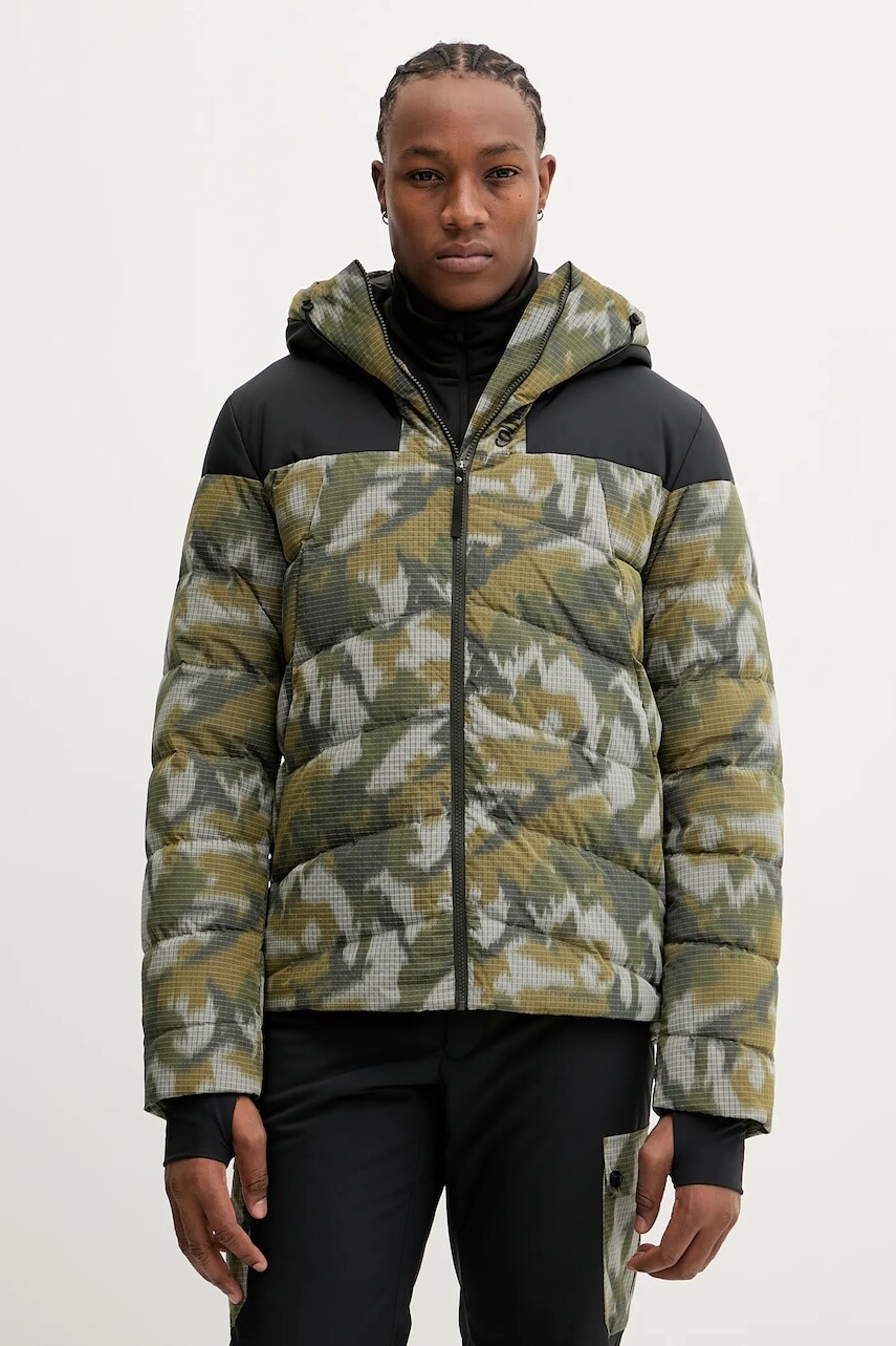 Páperová lyžiarska bunda Colmar zelená farba, 1002.3ZR