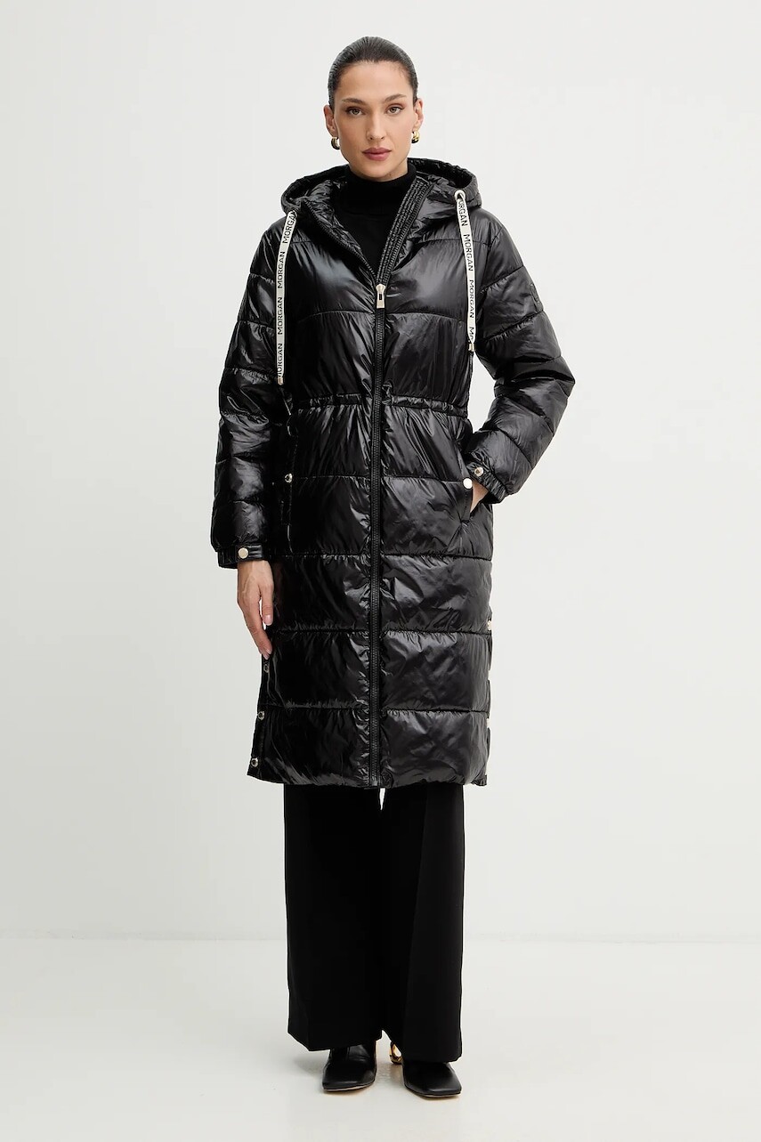 Bunda Morgan čierna farba, prechodná, GMODE