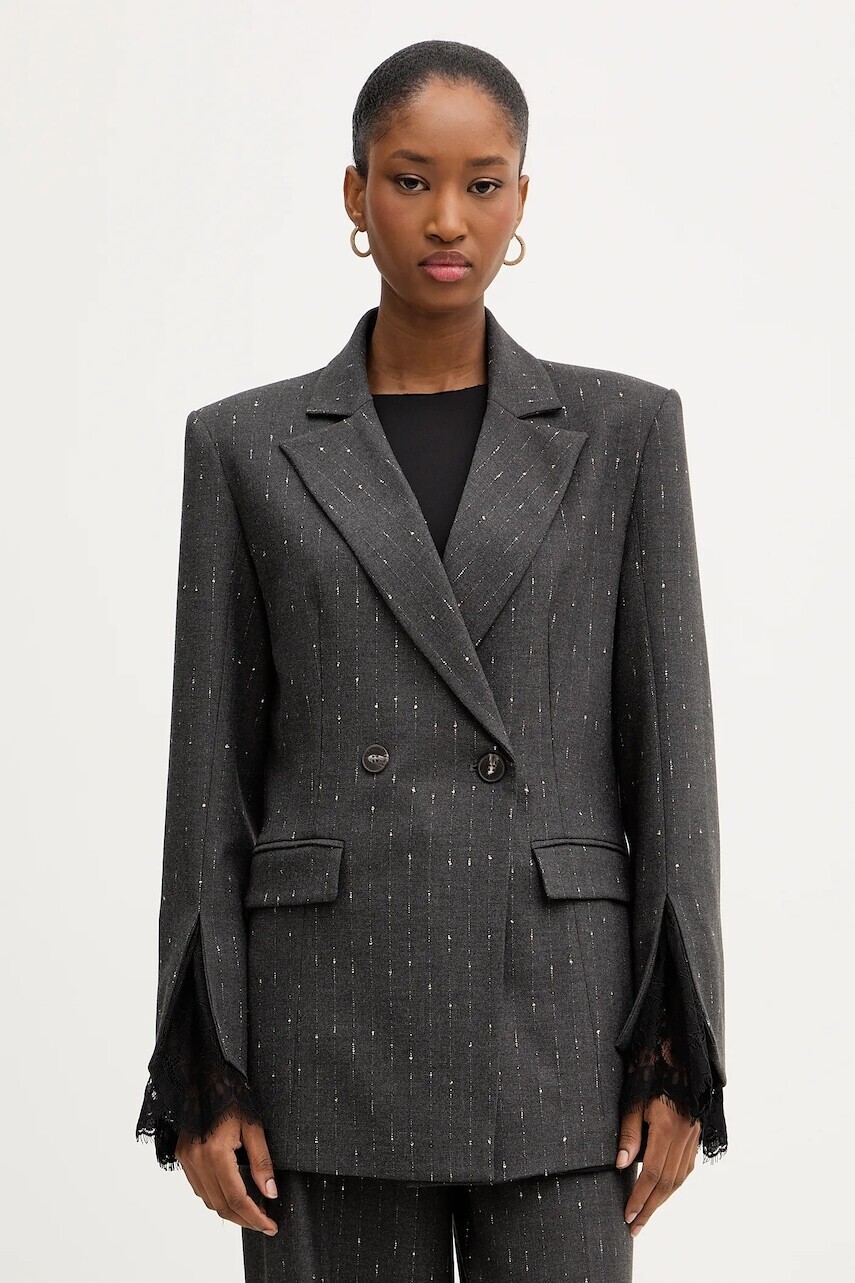 Sako Haveone šedá farba, dvojradové, JGE-P031