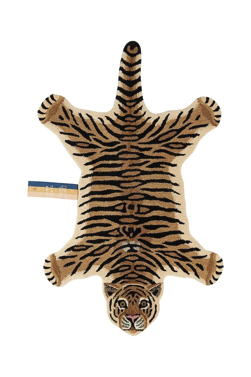 Vlnený koberec Doing Goods Drowsy Tiger 150 x 90 x 2 cm viac farieb